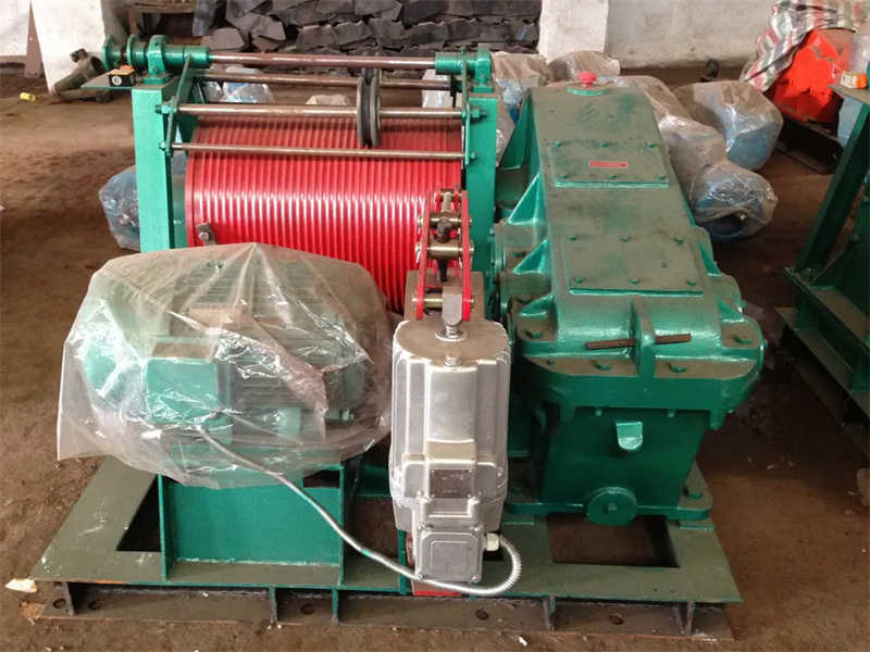 20 Ton Electric Wire Rope Winch, 120m Rope for Large Scale Projects