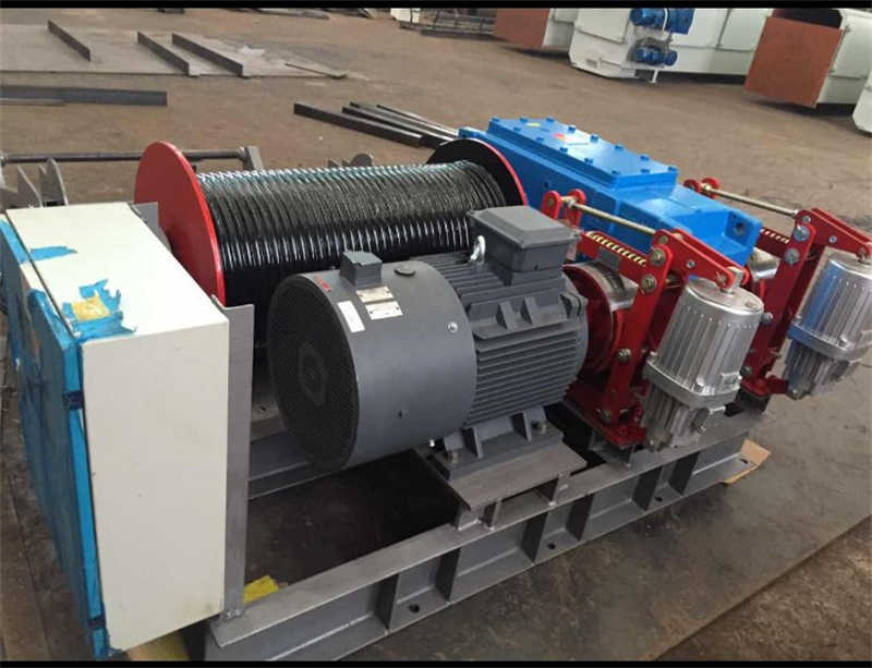 10 Ton Low Speed Electric Winch for Precise Machine Dismantling