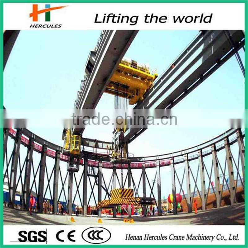 Chinese 16 Ton Double Girder EOT Crane for Workshop & Warehouse Lifting