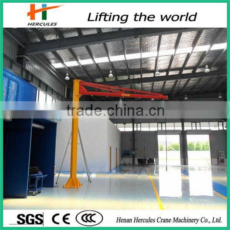 2 Ton Floor Mounted Jib Crane with Dual-Speed Lifting Control