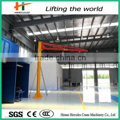5 Ton Heavy Load Floor Mounted Jib Crane, 27 T/M Rotation Moment