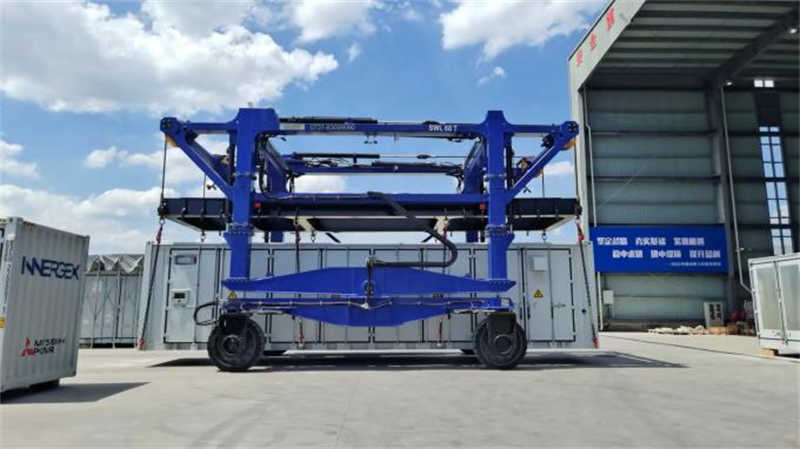 10 Ton Mobile Gantry Crane with Rubber Wheels for Factory Floor