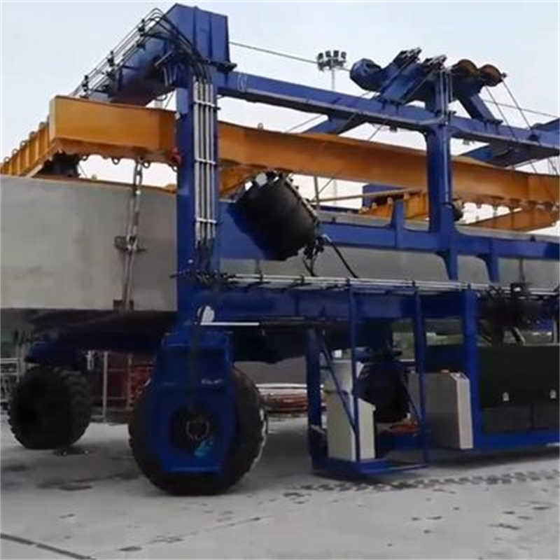 60T Mobile Gantry Crane for Precast Concrete Beam Handling