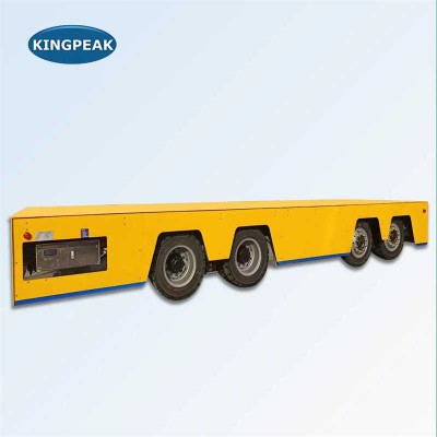 Omni-Directional Trackless Transfer Cart for Superior Maneuverability