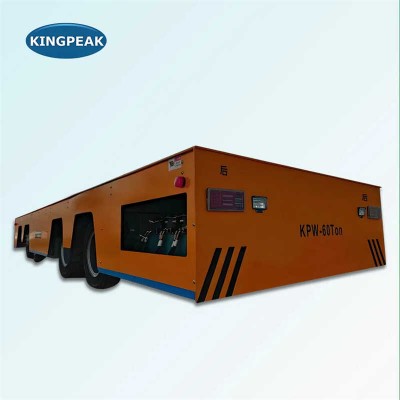 Long-Range Battery Powered Trackless Transfer Cart with Fast Charging