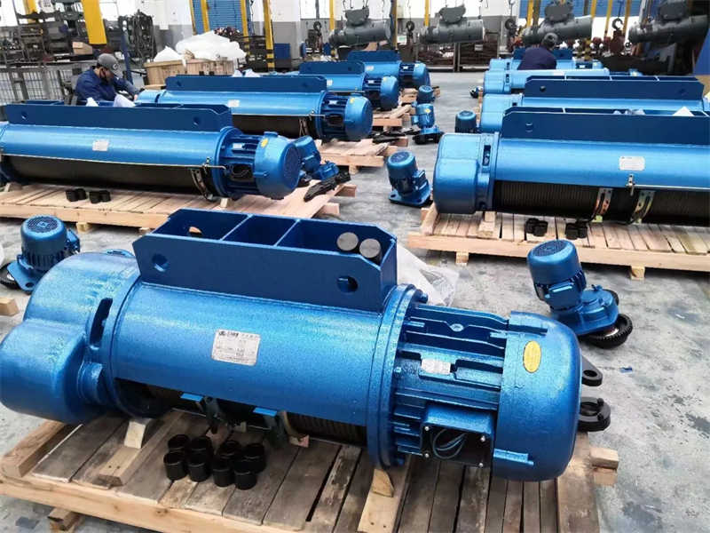 10 Ton Heavy Duty Electric Wire Rope Hoist, 15m Lift, 380V For Assembly