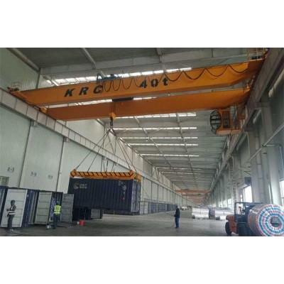32 Ton Double-Girder EOT Crane, 28m Span, 12m Lift, 380V/415V