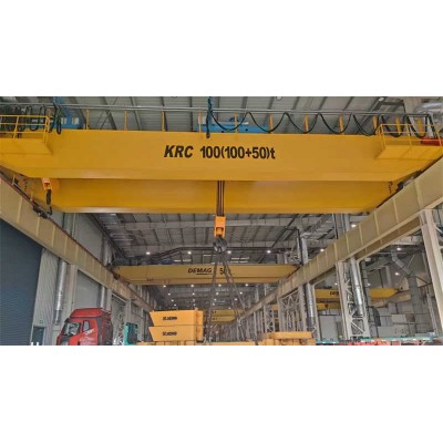 Energy-Efficient European Crane, 10 Ton Double-Girder, 24m Span, 380V