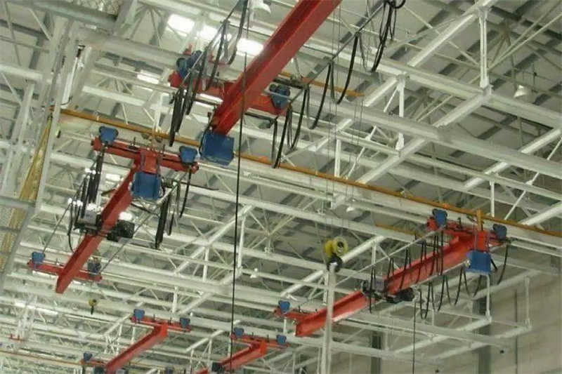 10 Ton European Suspension Crane, 30m Span, Variable Frequency Control