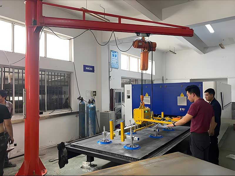 Compact Free Standing Jib Crane for Tight Spaces: 2t, 3m Span, 3m Lift