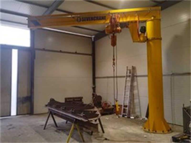 Compact Free Standing Jib Crane for Tight Spaces: 2t, 3m Span, 3m Lift