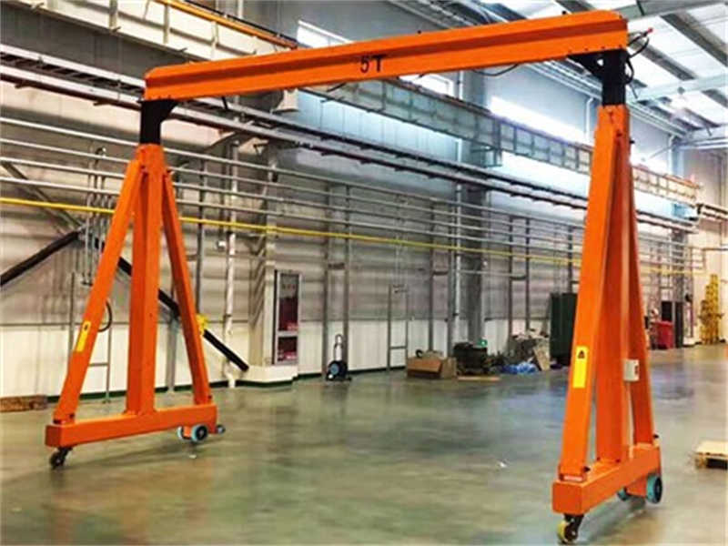 Economical Manual Hoist Mobile Gantry Crane, 0.5-5t Capacity