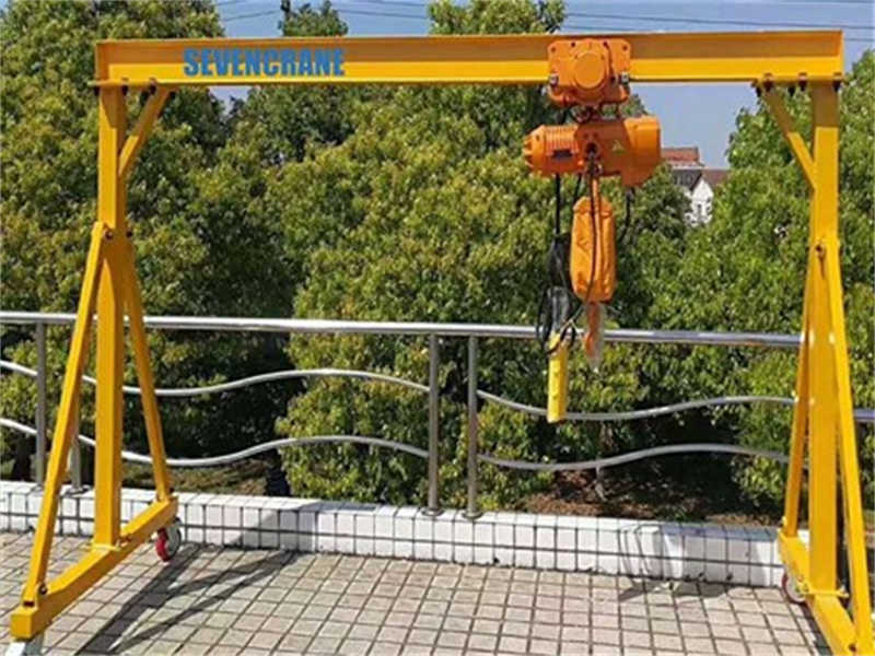 Economical Manual Hoist Mobile Gantry Crane, 0.5-5t Capacity