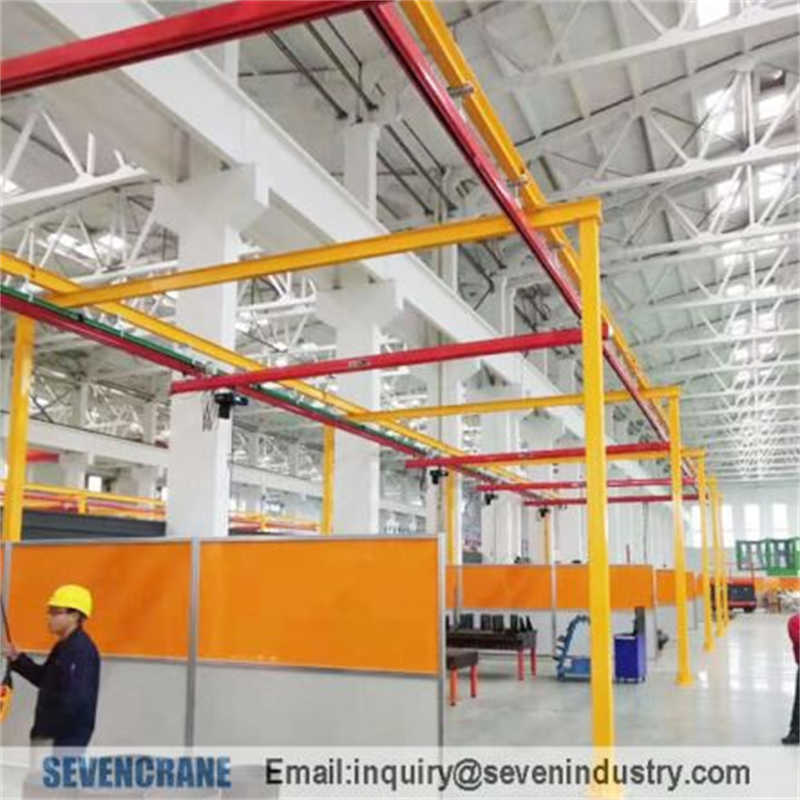 Custom KBK Suspension Monorail: 2000kg Max Load, Tailored Spans & Height