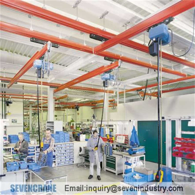 Custom KBK Suspension Monorail: 2000kg Max Load, Tailored Spans & Height