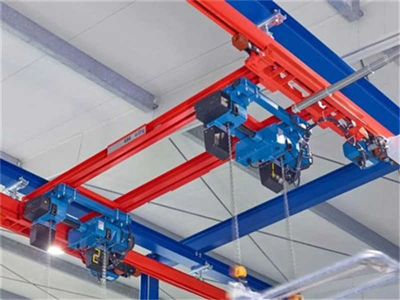 Flexible KBK Monorail Crane: Manual/Electric Control, 2000kg, 10m Span