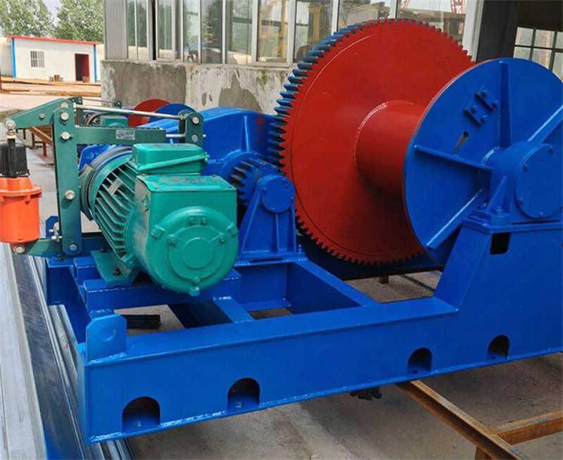 Heavy-Duty Electric Pulling Winch - 10 Ton Capacity, 380V Industrial Use