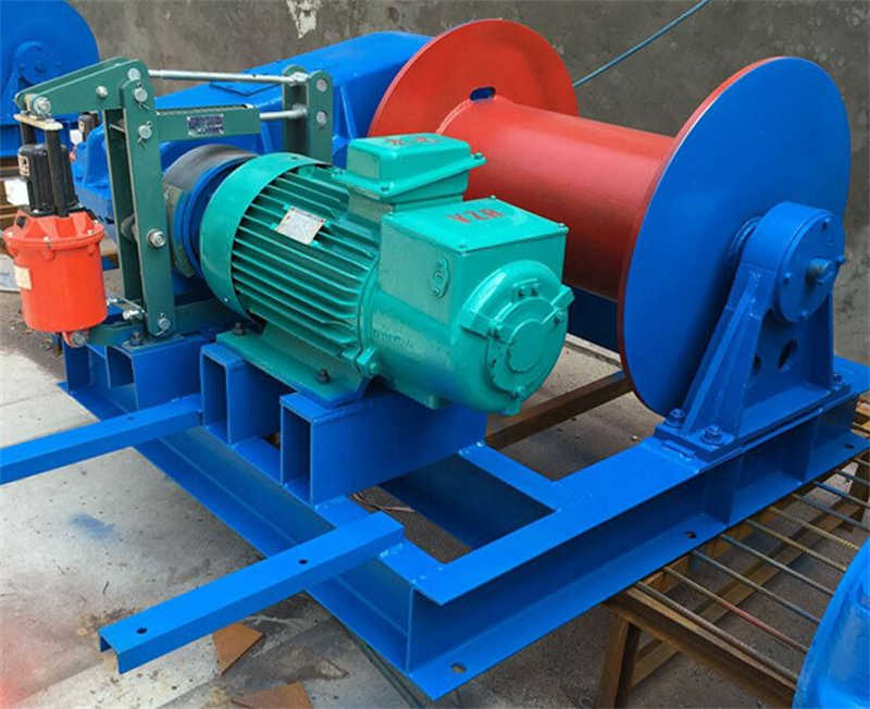 Heavy-Duty Electric Pulling Winch - 10 Ton Capacity, 380V Industrial Use