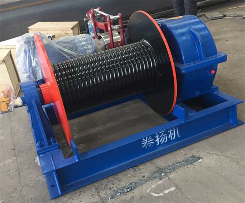 High-Lift Electric Winch: 1-10 Ton, 380V, 30-100m Cable for Deep Operations