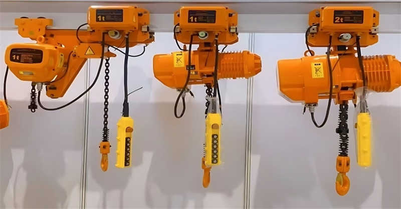 Compact Electric Chain Hoist for Light Duty: 0.25-2 Ton, 3-9M Lift