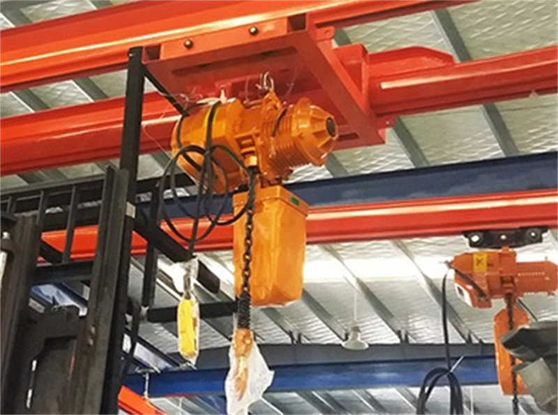 Compact Electric Chain Hoist for Light Duty: 0.25-2 Ton, 3-9M Lift