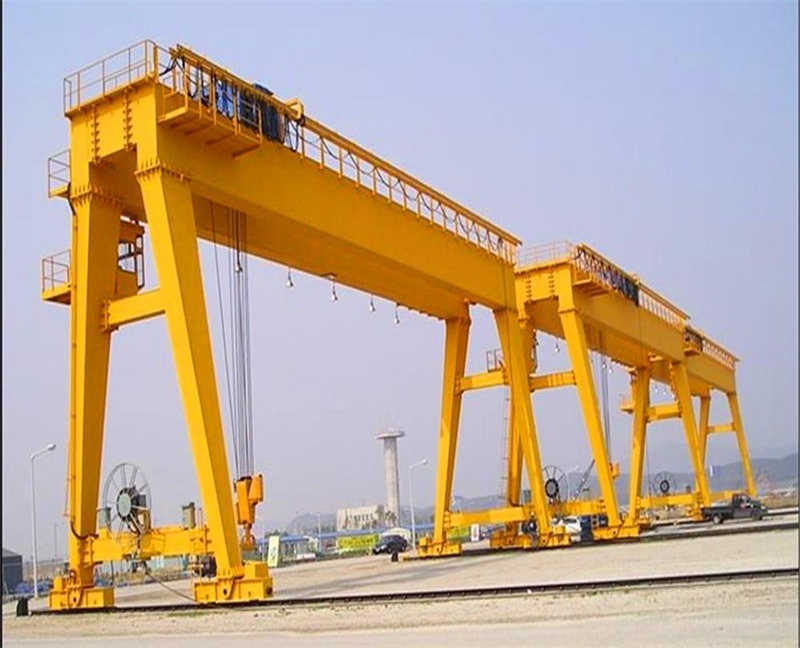 Versatile 35 Ton Double Girder Winch Gantry Crane for UAE