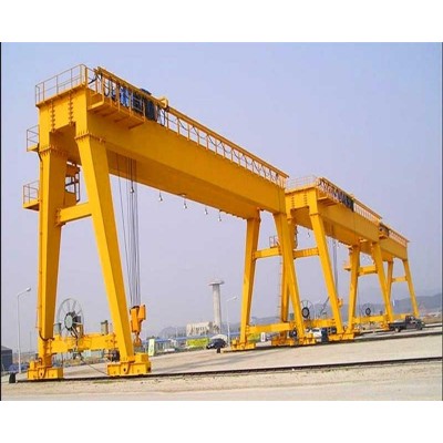 50 Ton Double Girder Gantry Crane with Winch to Germany