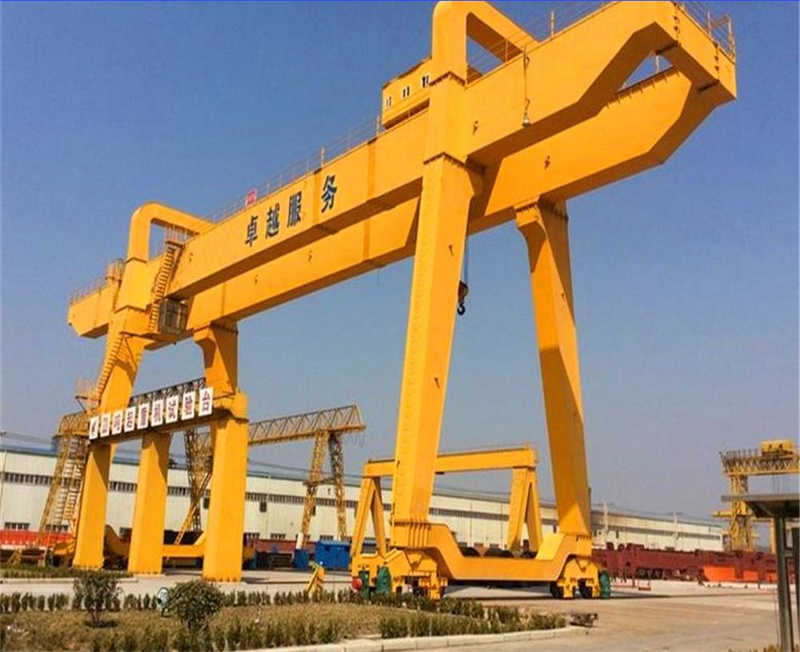 50 Ton Double Girder Gantry Crane with Winch to Germany