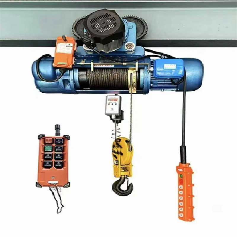 2 Ton Electric Wire Rope Hoist to UK, 6m Height