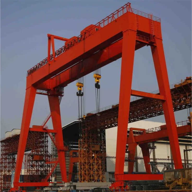 75 Ton MG Gantry Crane, 22m Span for Brazilian Steel Mill