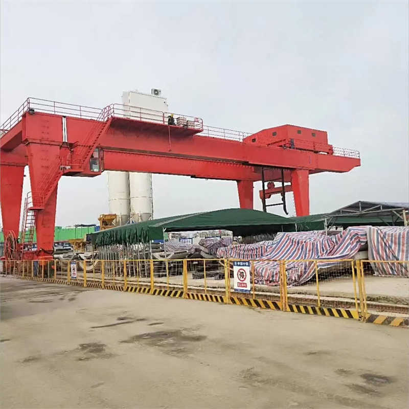 75 Ton MG Gantry Crane, 22m Span for Brazilian Steel Mill