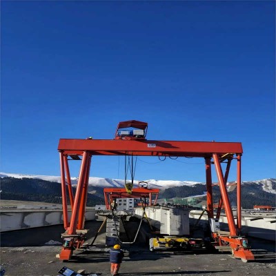 100 Ton MG Gantry Crane, 30m Span, 15m Lift for Russia