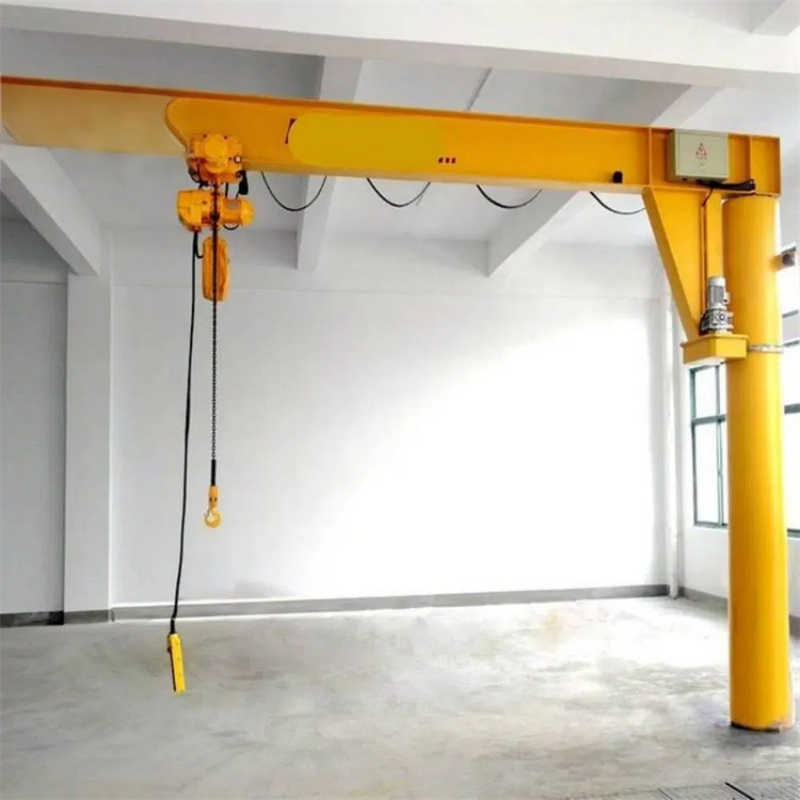 500kg Column Mounted Jib Crane for UAE, 3m Span