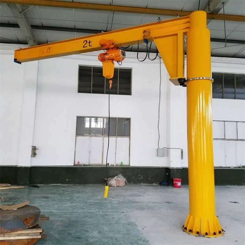 500kg Column Mounted Jib Crane for UAE, 3m Span