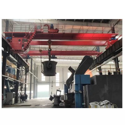 120 Ton Double Girder Crane for UAE Steel Plant, 26m Span