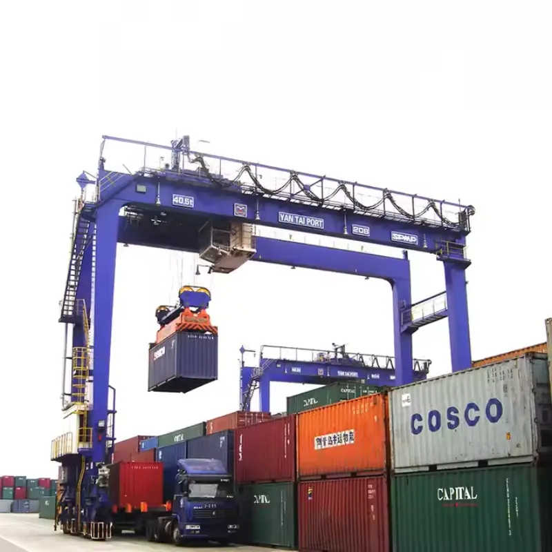 Automated 55 Ton Stacking Crane for Dutch Container Terminals