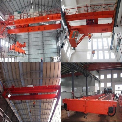 55 Ton Heat Resistant Double Girder Crane for UAE 25m Span