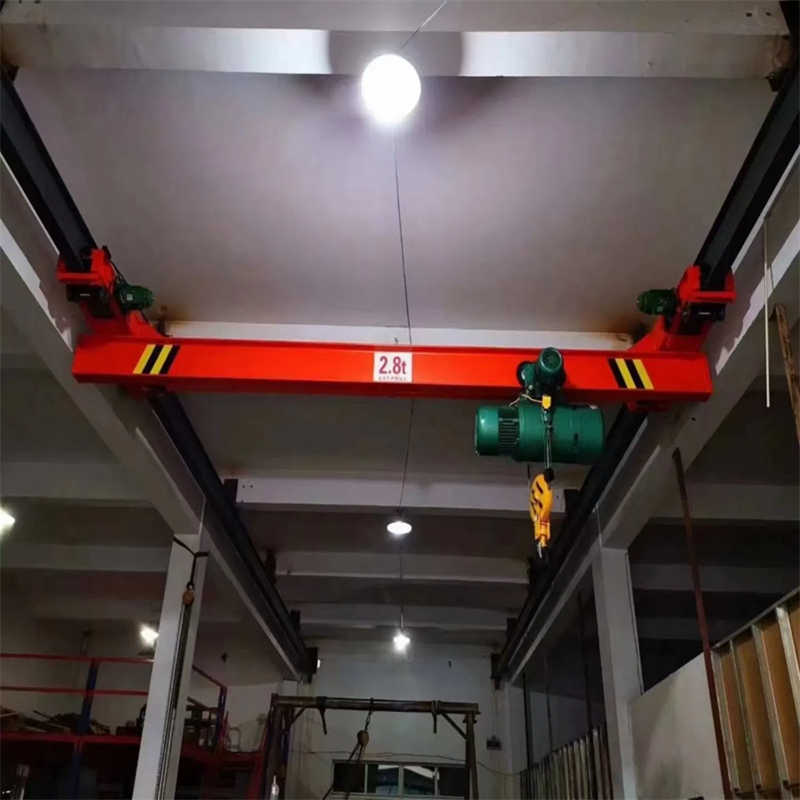 2.5 Ton Adjustable Height Suspension Crane for France