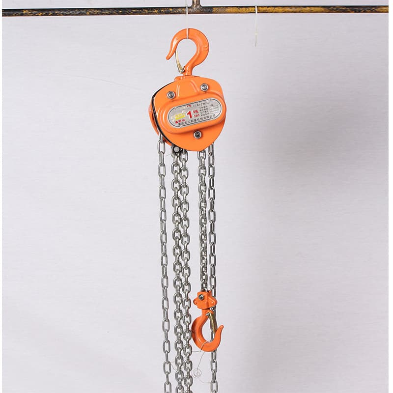 High Efficiency Chain Hoist with Ball Bearing & Smooth Operation