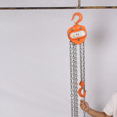 Heavy Duty Chain Hoist with Forged Hooks 1T 10T 20T Capacity