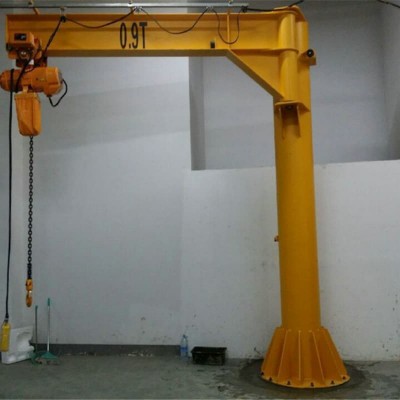 Compact BZD Jib Crane with Cycloidal Reducer Drive