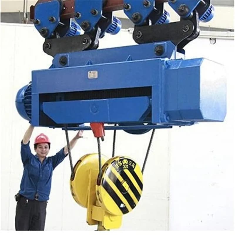 Industrial 20 Ton HC Electric Hoist Featuring an 18 Meter Lift Height