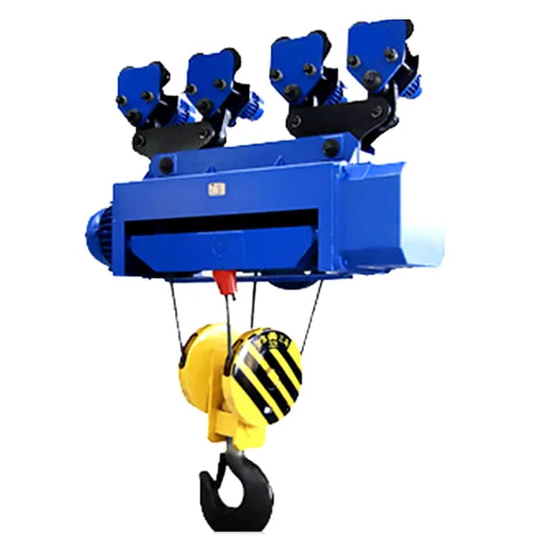 Industrial 20 Ton HC Electric Hoist Featuring an 18 Meter Lift Height