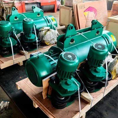 Efficient 16 Ton MD CD Type Wire Rope Hoist with 24 Meter Lift Capacity