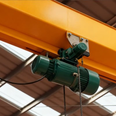 15 Ton Single Girder European Crane with 28m Span for Large Workshops