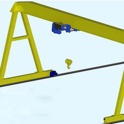 High Lift 16 Ton European Gantry Crane with 25m Span and 12m Height