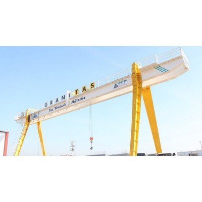 Steel Mill 150 Ton European Gantry Crane with 32m Span Heavy Duty Design