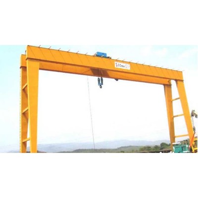 Compact 10 Ton European Double Girder Gantry Crane with 18m Minimum Span