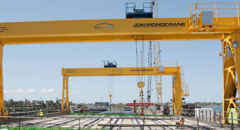 Steel Mill 150 Ton European Gantry Crane with 32m Span Heavy Duty Design