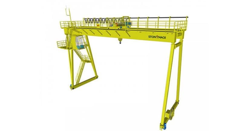 Steel Mill 150 Ton European Gantry Crane with 32m Span Heavy Duty Design